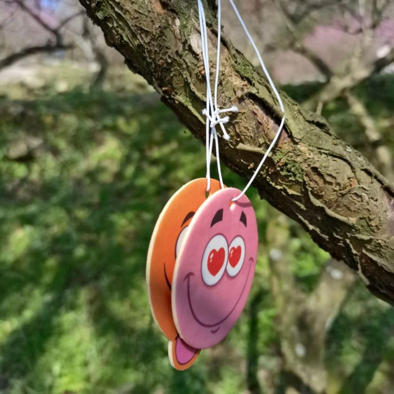 Custom Emoji Hanging Car Air Freshener