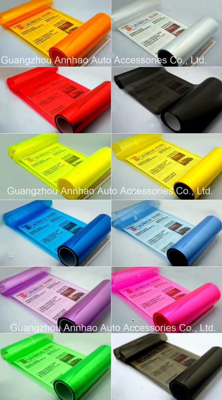 Best Selling Protection Lamp Film Self-Adhesive 0.3*9m Car Headlight Tint Film