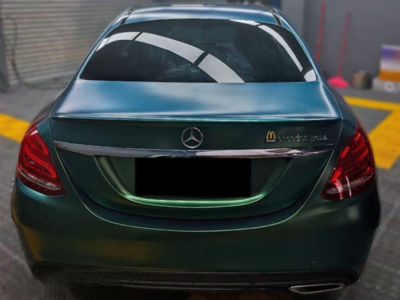 Matte Diamond Green Charm Gold Whole Body Car Film