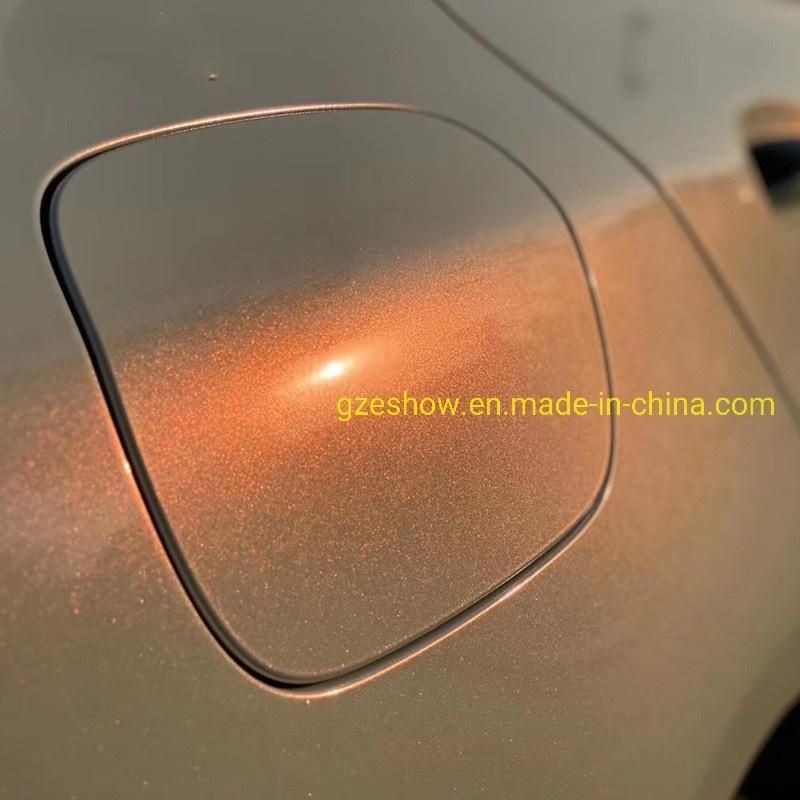 Diamond Laser Wrapping Film Majestic White Chrome Wrap Vinyl