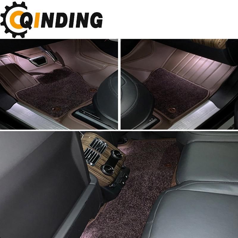 Universal Rubber Floor Mats All Season Custom Fit All Cars 3 Piece Car Mats