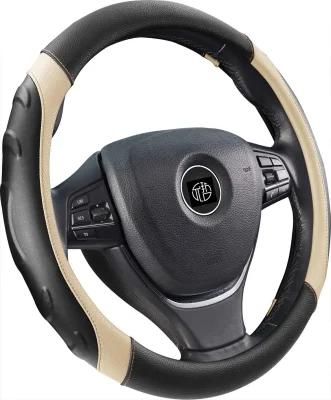 Black Gery Beige Green Blue Car Seat Disposable Leather Steering Wheel Cover