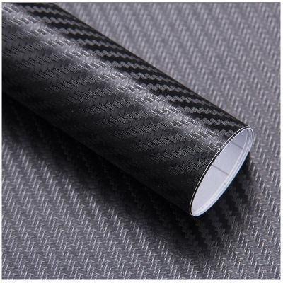 3D Black Carbon Fiber Factory Direct Sell Sticker Roll