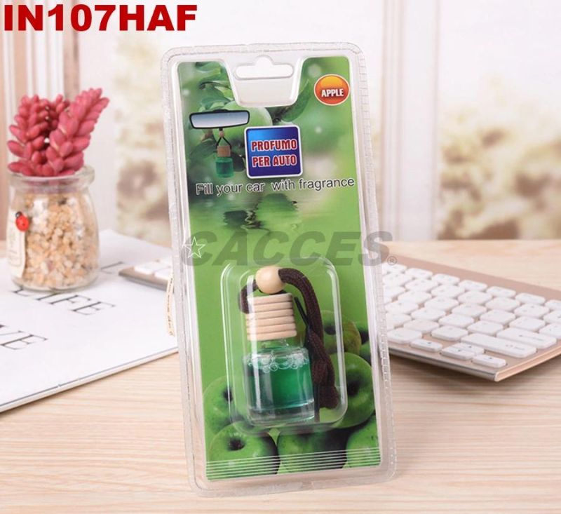 Refillable Car Perfume Glass Bottle Air Freshener Bottle Hanging Fragrance Diffuser Car Diffuser Air Freshener Scented Oil Diffuser, Fragrance for Car, Office