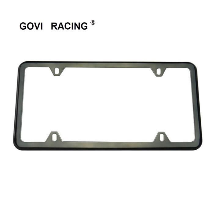 Aluminum Alloy Bumper Protector License Plate Frame