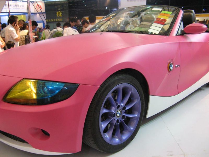 Self Adhesive Normal Matte Car Wrap Vinyl Film