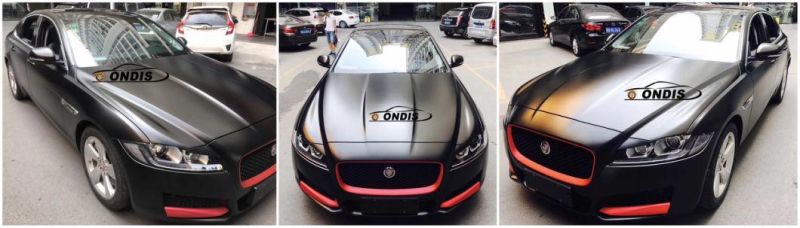 Rose Gold Lightning Matte Metal Satin Vehicle Wrap Vinyl Film