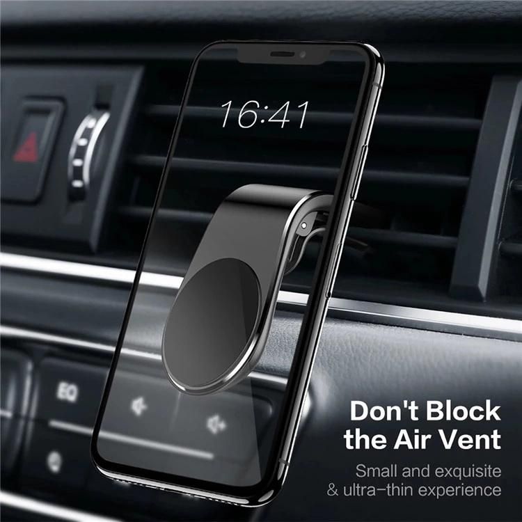 Aluminum Alloy Magnetic Car Air Vent Holder for All Sizes Phones