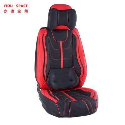 Car Accessories Car Decoration Seat Cushion Universal 9d 360 Degree Full Surround Luxury Black PU Leather Auto Car Seat Cover