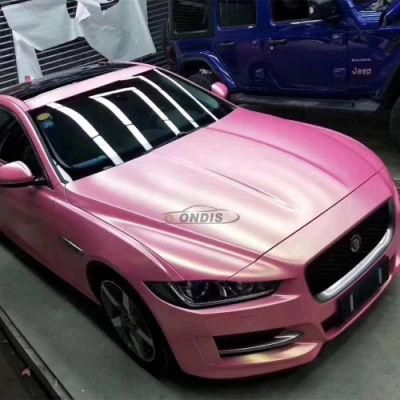 Matte Diamond Bling Color Changing Auto Vinyl Film