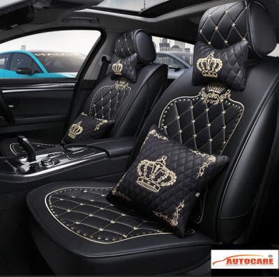 2020 Most Popular Crown Car Seat Cover VIP Car Seat Cover