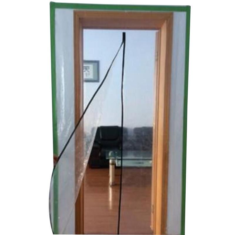 PE Zip Door Masking Film House Decoration Easy to Install