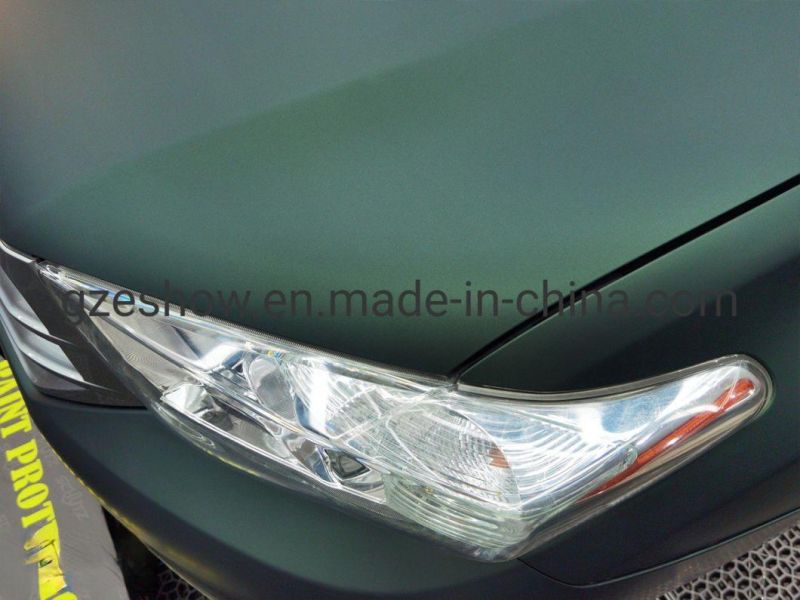 Ultra Matte Fairyland Green Vinyl Car Wrap Film Car Sticker