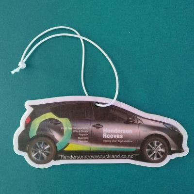 Hanging Car Air Freshener Paper for Air Freshener Car Custom Air Freshener