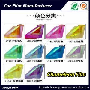 Chameleon Headlight Film, Color Change Car Light Sticker, Decorative Film 30cm*9m