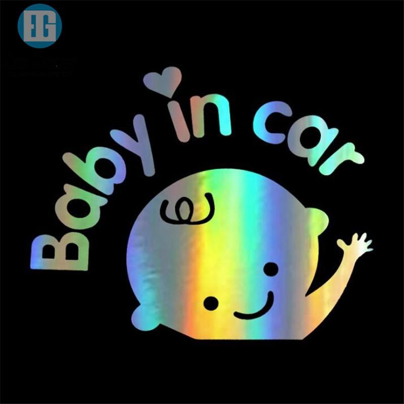 Anime Baby on Board Decal