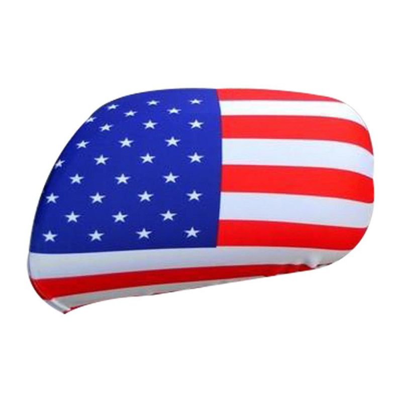 Car Decoration National Flag Pattern Rearview Mirror Cover