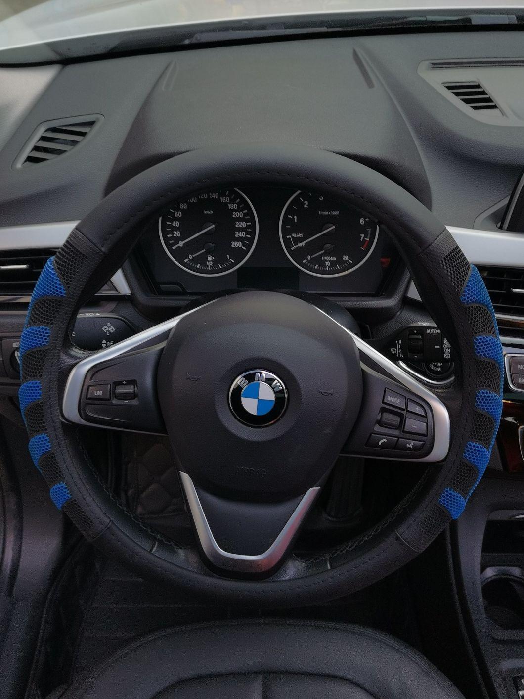 Car Steering Wheel Cover Hand Sewn Color Design with Best Quality