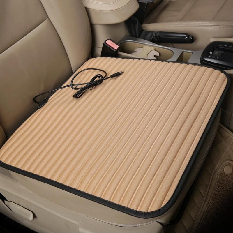 USB Car Heating Cushion Universal Office Square Seat Pad