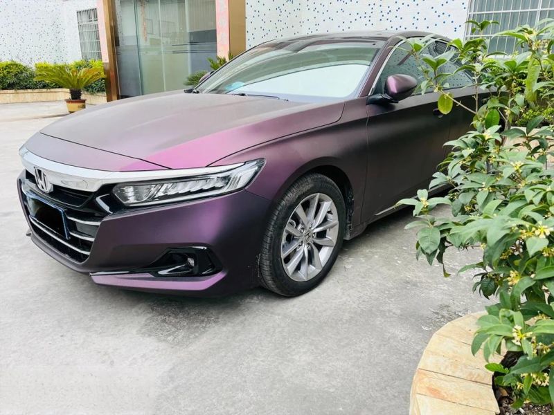 Ultra Matte Pinot Noir Purple PVC Car Sticker