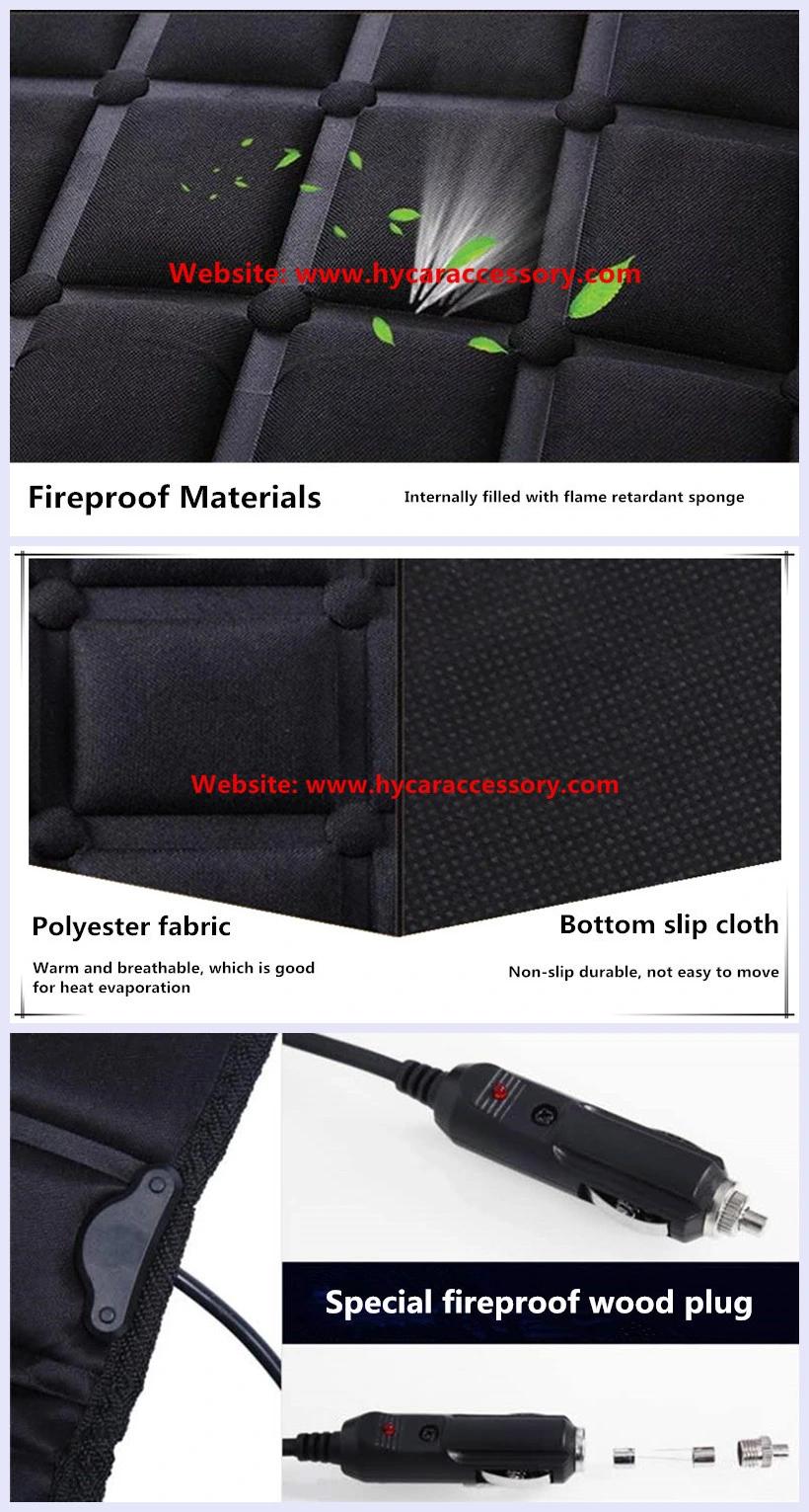 Ce Certification Car Decoration Car Interiorcar Accessory Universal 12V Black Car Seat Heating Mat