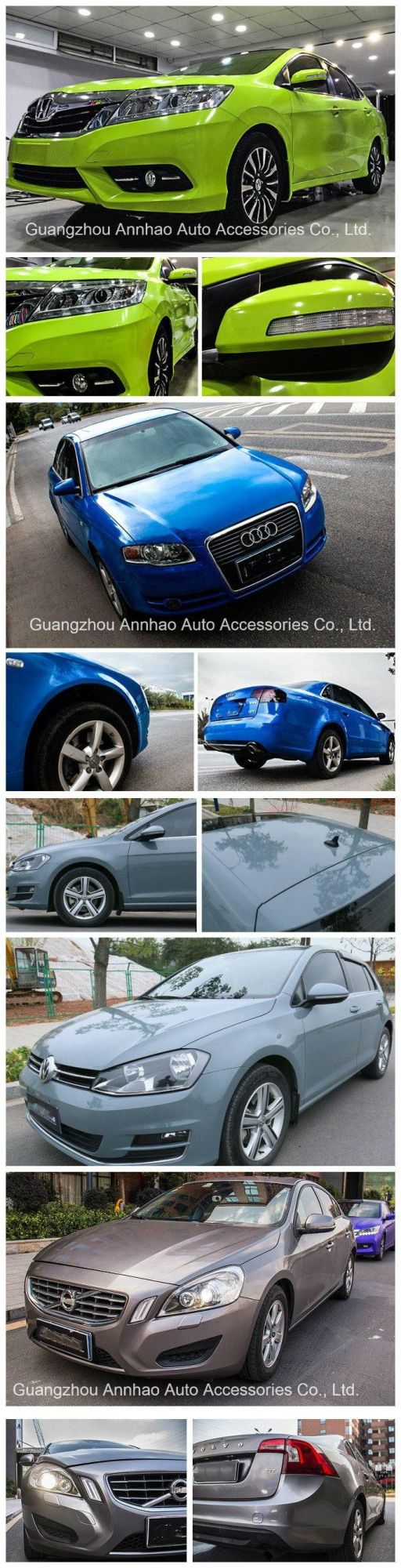 Bubble Free Air Release Film Glossy Vinyl Car Wrap Sticker