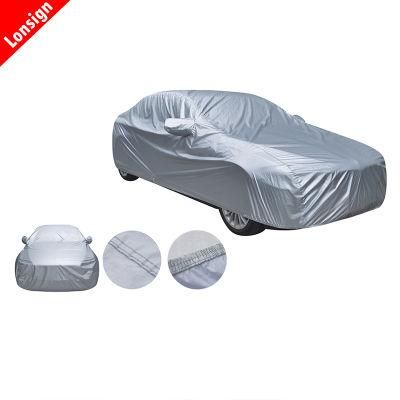 Non Slip Classic Car Accessories Auto Aluminum Film PEVA PP Cotton UV Proof Full Body Cover