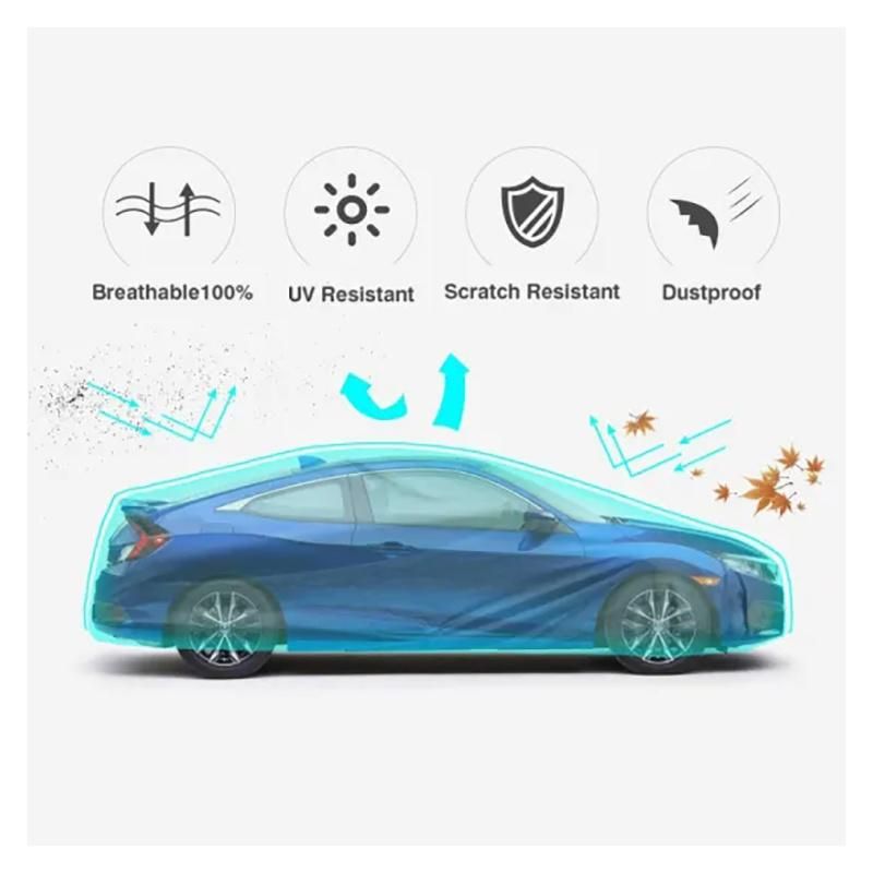 Best Rain Sunshade Anti-Scratch Waterproof Dust-Proof Protection Auto Car Cover