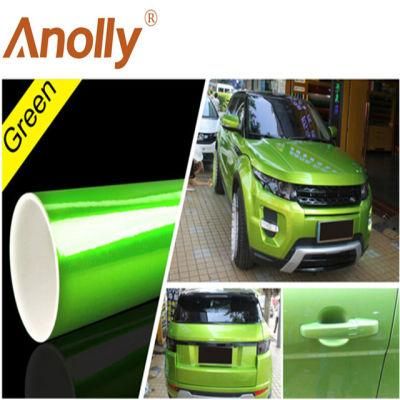 Bubble Free Glossy Metallic Car Wrapping Film Car Parts