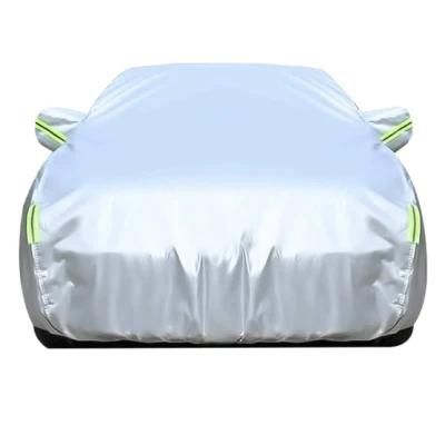 Silver Car Covers for Automobiles Sun UV Protection All Weather