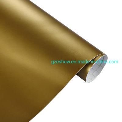 Matte Car Wrap Golden Car Wrap for Car Decoration