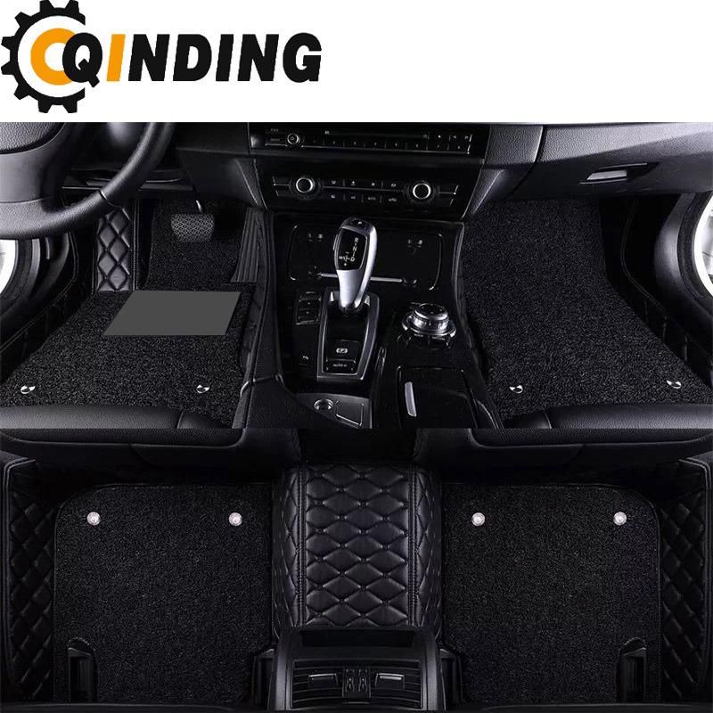 Customized 3D 5D Three-Dimensional Cutting Car Mat Full Wrapped High Quality Faux Leather Car Floor Mat