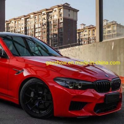 Super Glossy Red Vinyl Wrap Custom Auto Car Wrap Vinyl