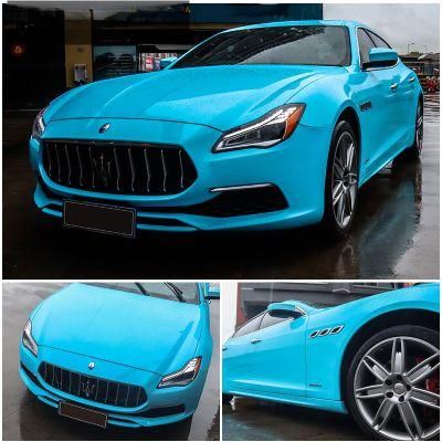 Crystal Sky Blue Car Foil Vinyl Film for Car Body Decoration