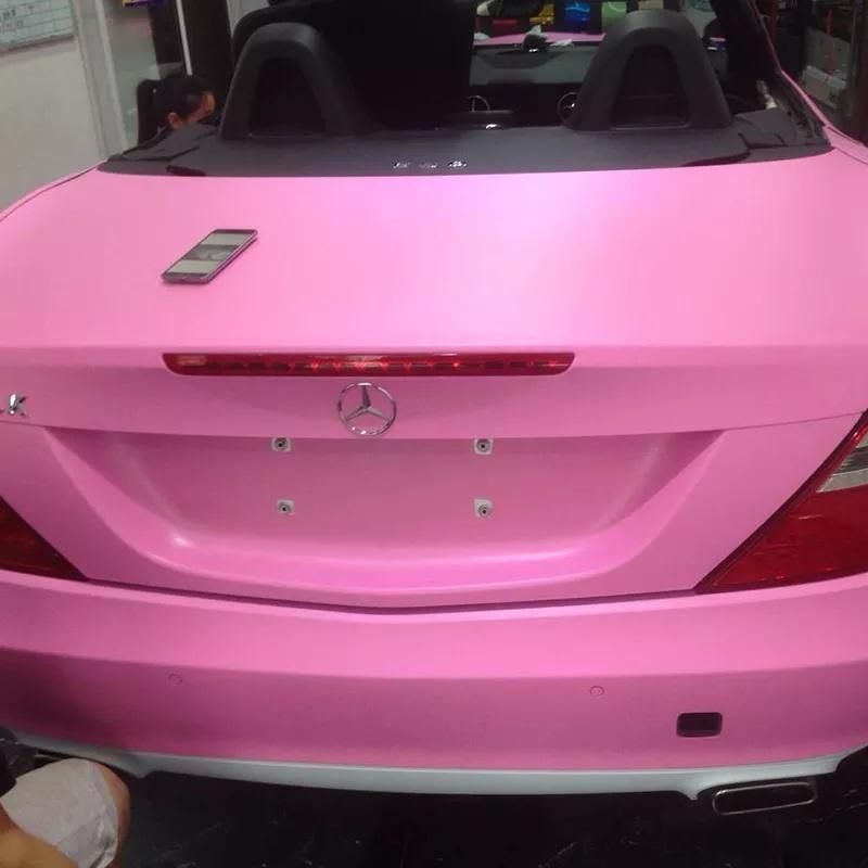 Car Styling Wrap Matte Pink Car Vinyl Film Body Sticker