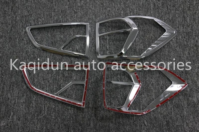 New Car Accessories ABS Chrome Decoration Tail Light Cover Car Accessories for Ford Ecosport