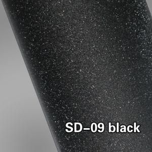 Decal Sticker Black Glitter Car Vinyl Film Automobile Wrap Sticker