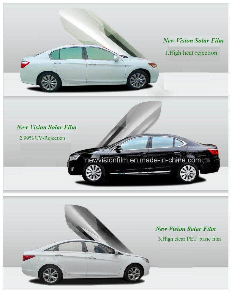 Car Side Windshield Stickers Light Green Window Solar Tint Film