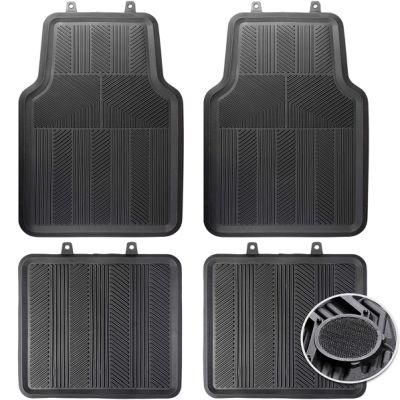 4-Piece Thick Flexible Rubber Car Floor Mat