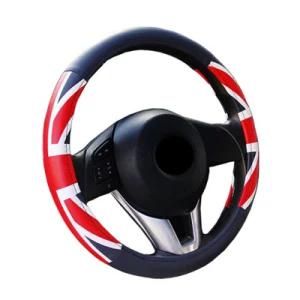 Auto Steering Wheel Black Blue Car Styling Steering Wheel Cover