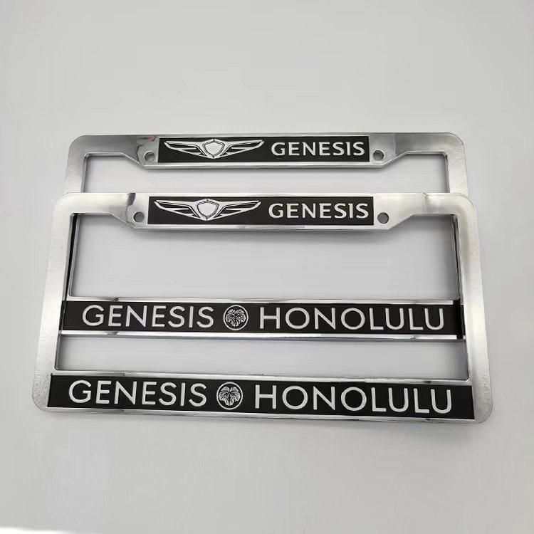 Hot Sales Car License Plate Frame with OEM Words