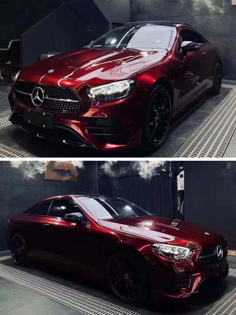 Liquid Metal Dragon Blood Red Car Decoration Car Wrap Film