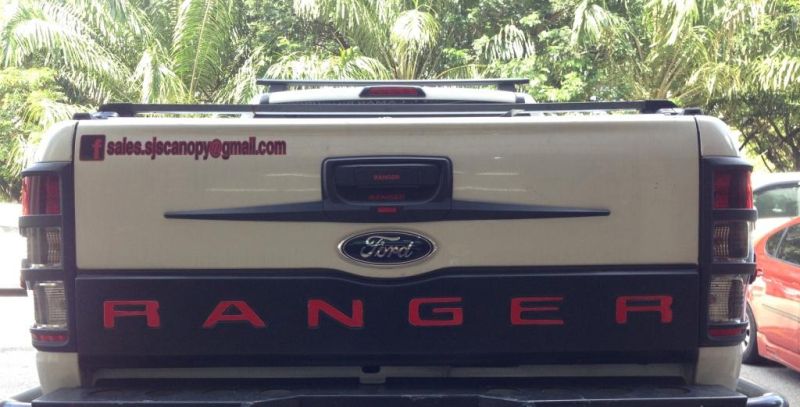 ABS 3 Pics Rear Trunk Streamer for Ranger 2012