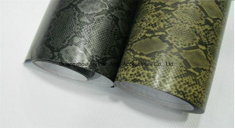 Hot Sale Python Skin Vinyl Wrap Film for Car