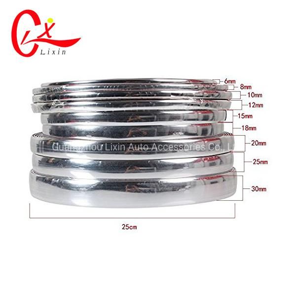 Car Exterior Accessories Chrome Moulding Trim Strips