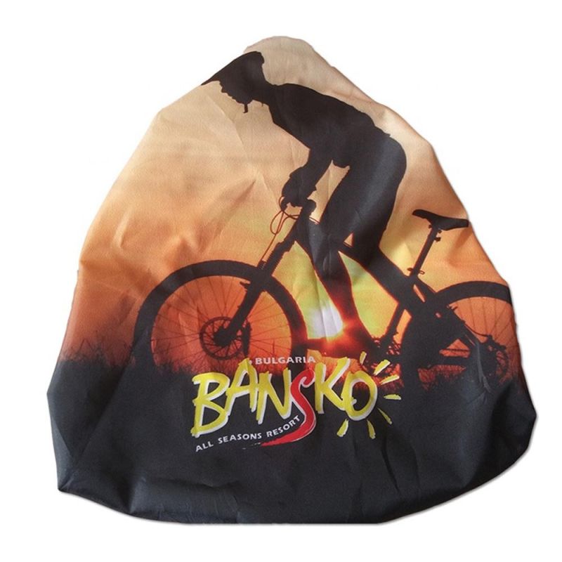 Custom Waterproof Plastic Bicycle Bike Saddle Cover