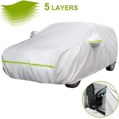 5 Layers All Season Full Car Cover Anti-UV Water Proof Cover