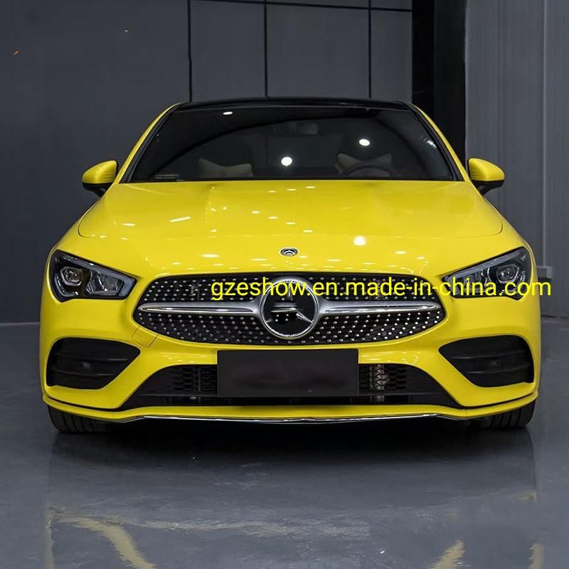 Gloss Wrap Glossy Crystal Corn Yellow Car Film