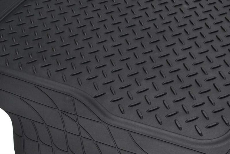 Rubber Trunk Cargo Liner Floor Mat (BDK MT-785-BK)