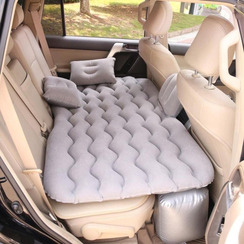 Car Travel Inflatable Bed Car Supplies Sleeping Mattress Car SUV Rear Row Rear Seat Cushion Sleeping Pad Air Bed Travel Bed Wyz20375